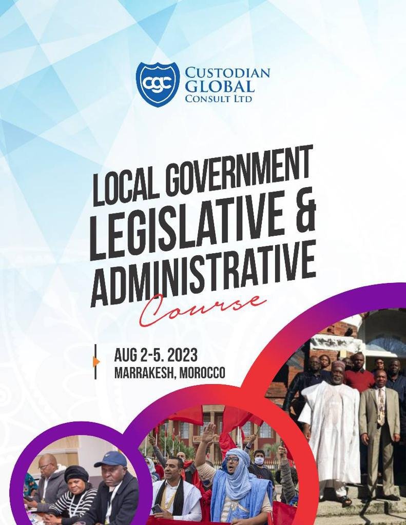 Local government legislative & administrative course